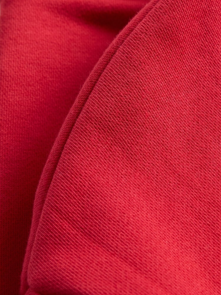 Gap Red VintageSoft Cropped Logo Zip Hoodie (4-13yrs) - Image 5 of 5