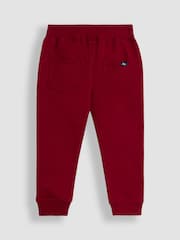 JoJo Maman Bébé Red 2-Piece Stripe Half Zip & Joggers Set - Image 5 of 6