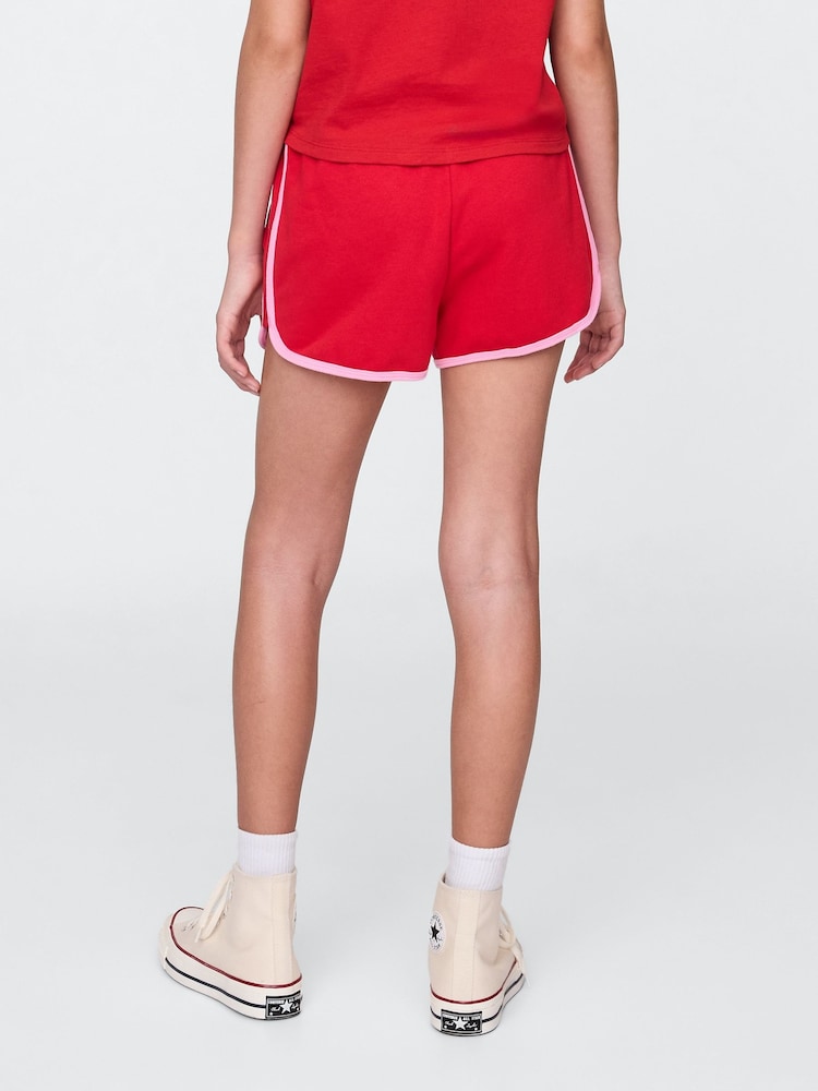 Gap Red Logo Dolphin Sweat Shorts (4-13yrs) - Image 2 of 5