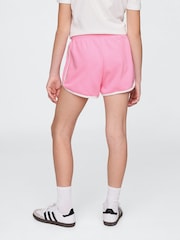 Gap Pink Logo Dolphin Sweat Shorts (4-13yrs) - Image 2 of 5