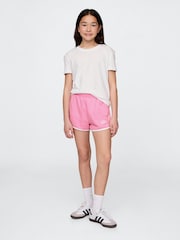 Gap Pink Logo Dolphin Sweat Shorts (4-13yrs) - Image 3 of 5