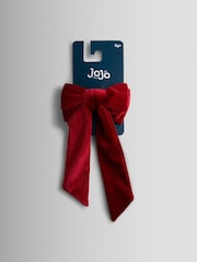 JoJo Maman Bébé Red Double Bow Hair Clip - Image 1 of 4
