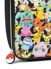 Vanilla Underground Black Unisex Kids Pokemon Zip Lunch Bag - Image 5 of 6