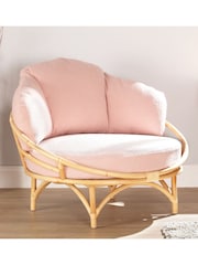 Desser Natural Snug Rattan Chair - Image 1 of 3