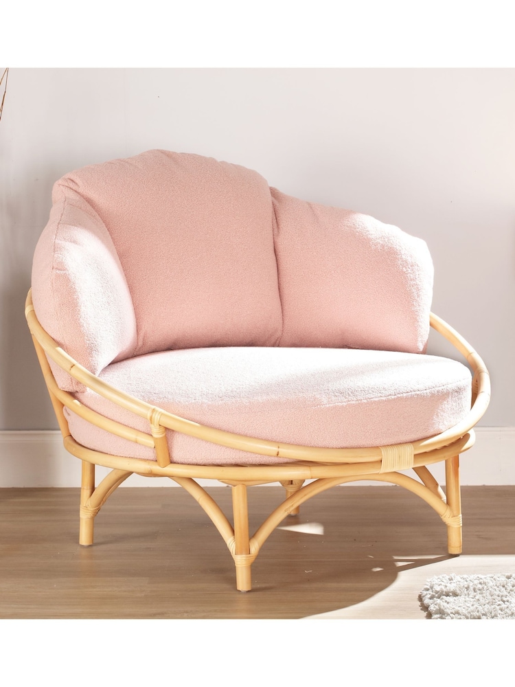 Desser Natural Snug Rattan Chair - Image 1 of 3
