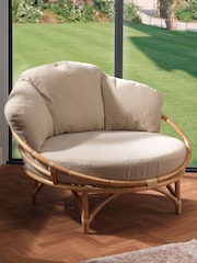 Desser Natural Snug Rattan Chair - Image 1 of 3