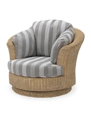 Desser Natural Samford Lyon Rattan Swivel Chair - Image 2 of 2