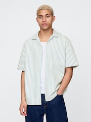 Джинсовая рубашка с короткими рукавами Gap - Изображение 1 из 5