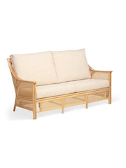 Desser 5 Piece Natural Chester Rattan Sofa Set - Image 2 of 5