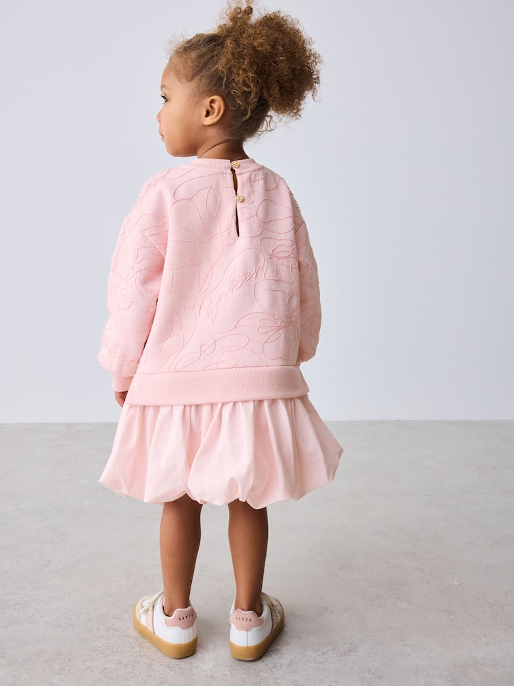 Baker by Ted Baker Corded Bubble Hem Mockable Dress - Bild 2 von 11