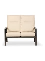 Desser Grey Bari Garden 2 Seater Sofa - Image 2 of 2