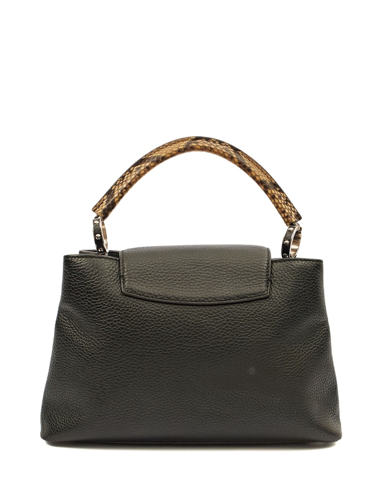Louis Vuitton Capucines MM Black Tote - Image 2 of 6