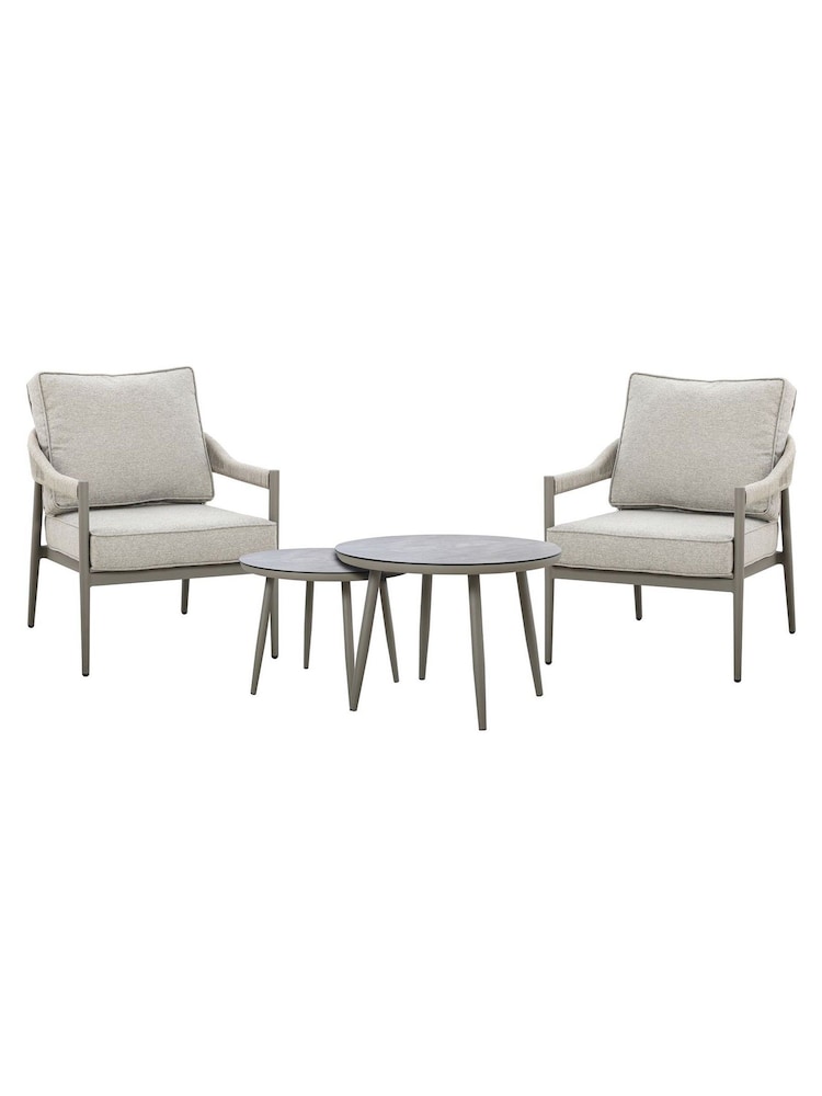 Maze Grey Florence Garden Lounge Set - Image 6 of 6