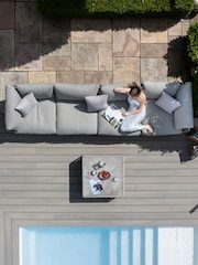 Maze Cool Linen Maldives Garden Small Corner Sofa Set - Image 4 of 16
