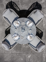 Maze Cool Linen Maldives Garden 4 Seater Round Dining Set - Image 3 of 9