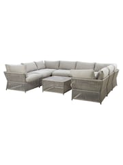 Maze Cool Linen Maldives Garden U-Shape Sofa Set - Image 16 of 16