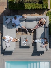 Maze Cool Linen Maldives Garden U-Shape Sofa Set - Image 4 of 16