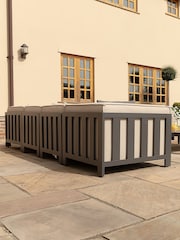 Maze Oatmeal Ibiza Garden Large Corner Sofa Set With Square Coffee Table - Image 4 of 6