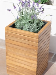 Maze Natural Medium Bali Garden Planter - Image 3 of 6
