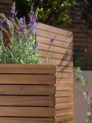 Maze Natural Medium Bali Garden Planter - Image 5 of 6