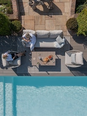Maze Natural Linen Havana Garden 5 Seater Sofa Set - Image 2 of 8