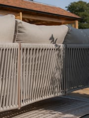 Maze Natural Linen Havana Garden 5 Seater Sofa Set - Image 5 of 8