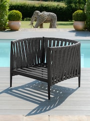 Maze Charcoal Milan Garden 2 Seater Sofa Set - Image 18 of 19