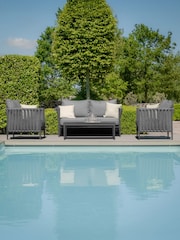 Maze Charcoal Milan Garden 2 Seater Sofa Set - Image 9 of 19