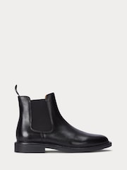 Polo Ralph Lauren Black Asher Chelsea Mid Cut Boots - Image 1 of 4