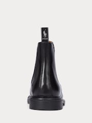 Polo Ralph Lauren Black Asher Chelsea Mid Cut Boots - Image 3 of 4