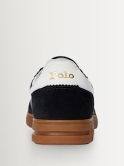 Polo Ralph Lauren Black Bedford Low Sneakers Top - Image 3 of 4