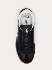 Polo Ralph Lauren Black Bedford Low Sneakers Top - Image 4 of 4