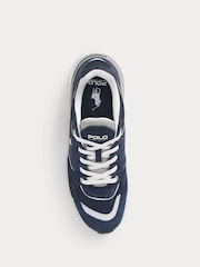 Polo Ralph Lauren Blue Trackstar 250 Low Top Sneakers - Image 4 of 5