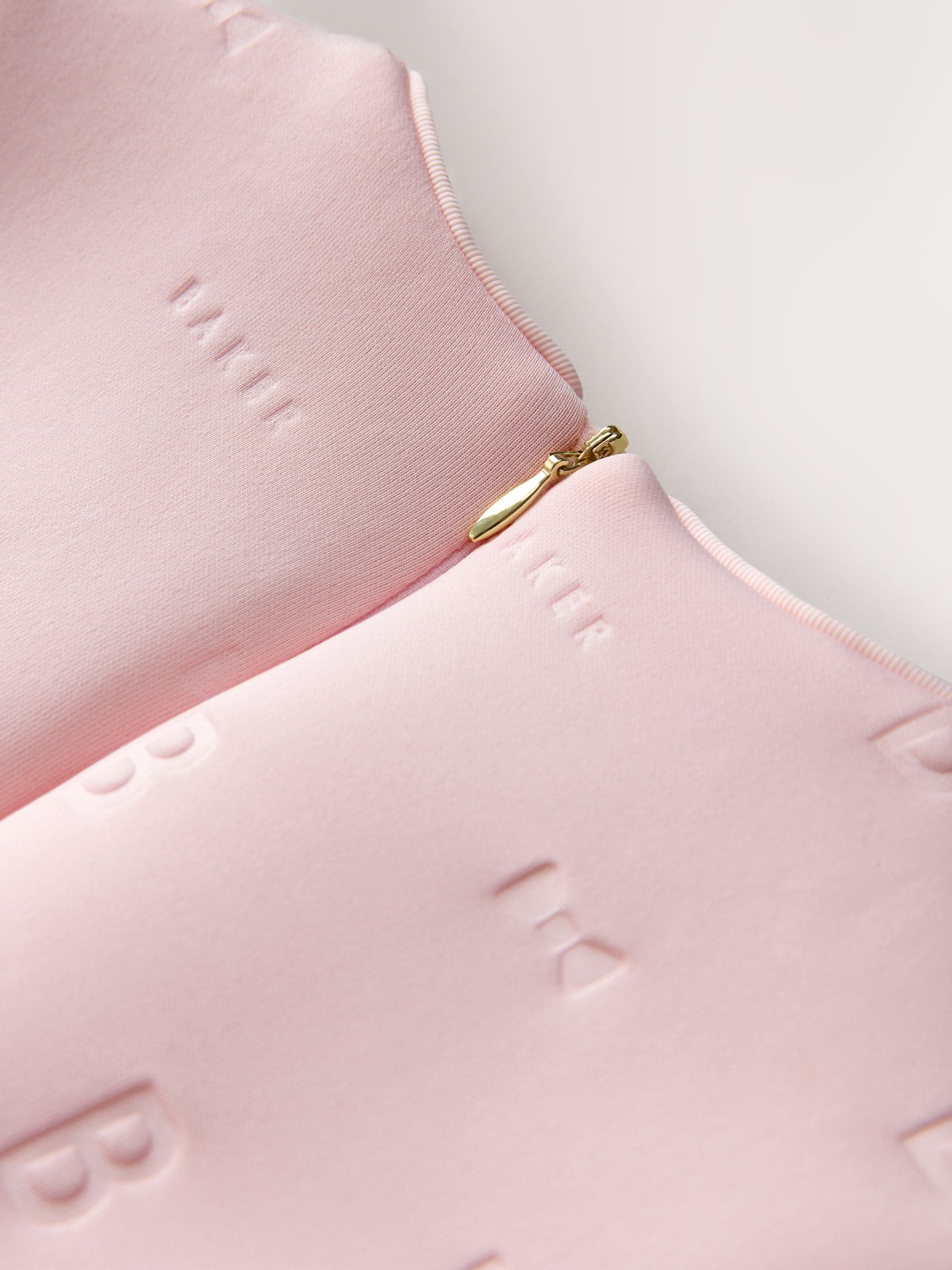 Buy Baker by Ted Baker Pink 3D Corsage Embossed Scuba Dress from