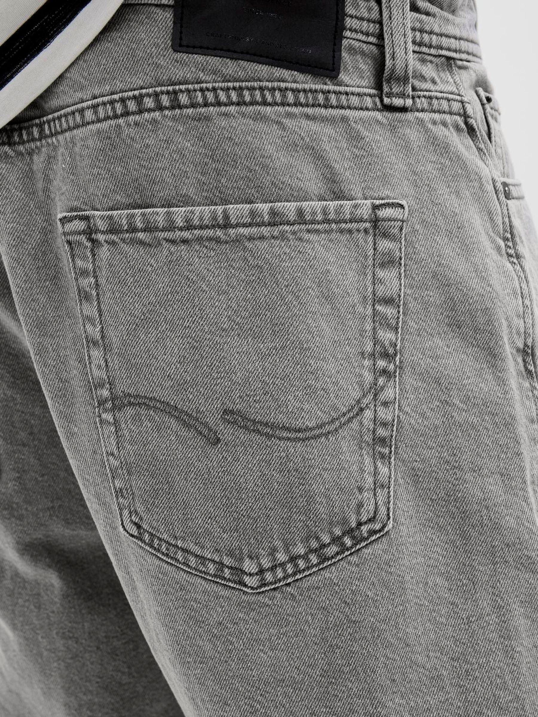 Buy JACK & JONES Grey Loose Fit Denim Shorts from Next USA