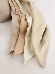 Neutral Baby Muslins Cloths 4 Pack - Image 3 of 5