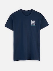 Personalised Mens Best Dad Ever T-Shirt by Stitch Style - Image 1 of 6