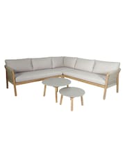 Maze Light Brown Martinique Garden Corner Sofa Set - Image 6 of 6