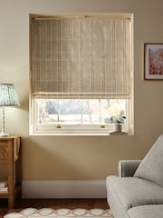 Natural Ready Made Blackout/Thermal Roman Blind - Image 3 of 7