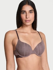 Victoria's Secret Heather Cocoa Blush Nude Full Cup Push Up Modal Bra - Image 1 of 3