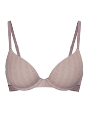 Victoria's Secret Heather Cocoa Blush Nude Full Cup Push Up Modal Bra - Image 3 of 3