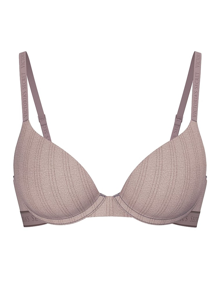 Victoria's Secret Heather Cocoa Blush Nude Full Cup Push Up Modal Bra - Image 3 of 3