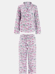 Accessorize Jasmine Print 100% Cotton Long Pyjamas Set - صورة 4 من 4