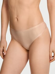 Victoria's Secret Praline Nude Thong Mid-Rise Knickers - Image 1 of 3