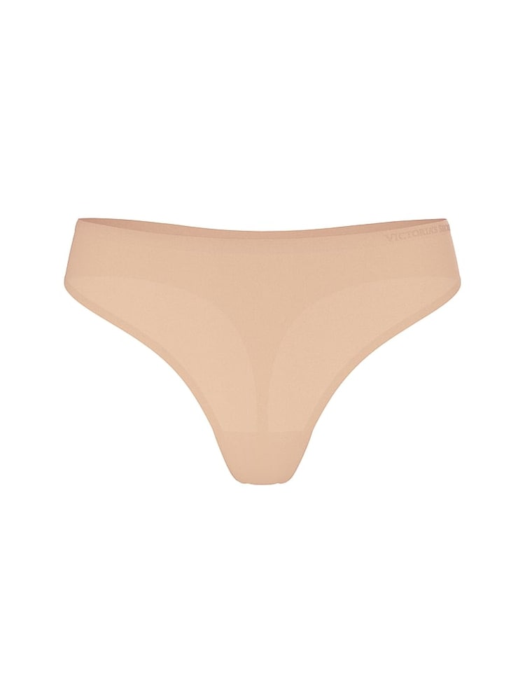 Victoria's Secret Praline Nude Thong Mid-Rise Knickers - Image 3 of 3
