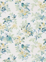 Laura Ashley Natural Salcey Garden Teak 2 Seater Sofa with Sylvie Cushions - Image 2 of 2