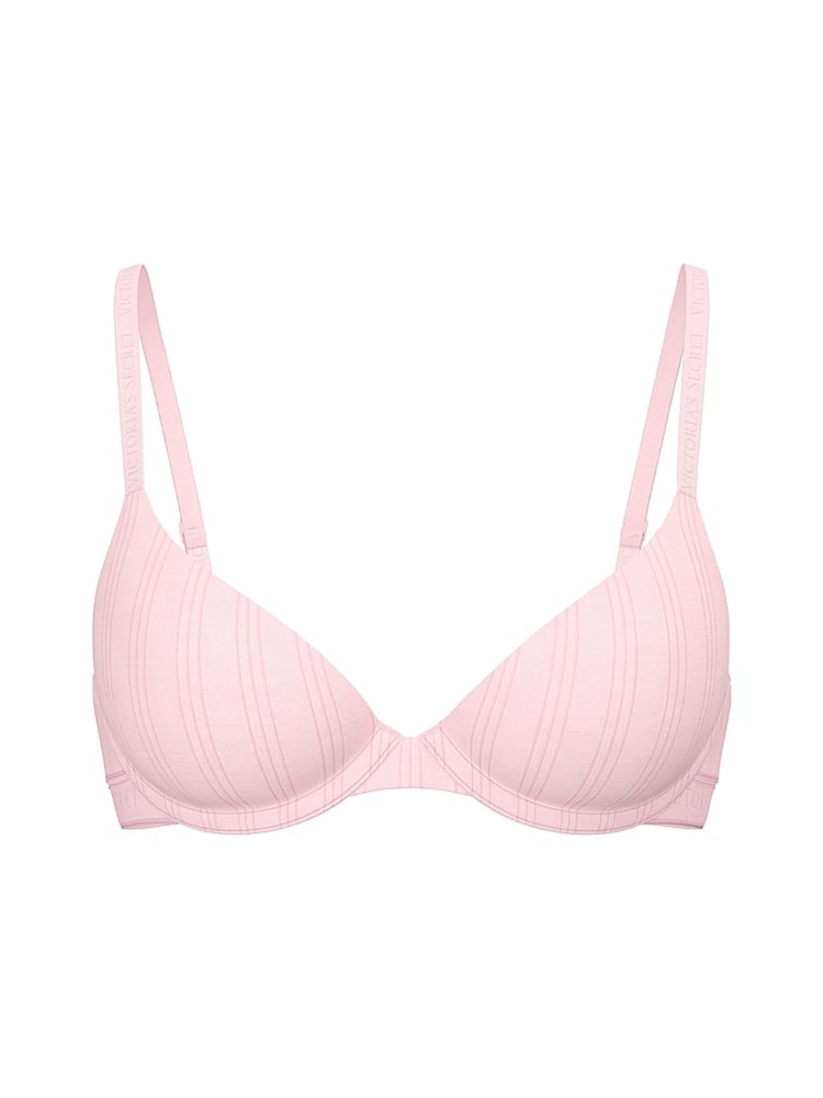 Victoria's Secret Pretty Blossom Pink Lightly Lined Demi Modal Bra - Image 3 of 3