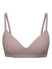 Victoria's Secret Heather Cocoa Blush Nude Non Wired Lightly Lined Bra - Image 3 of 3