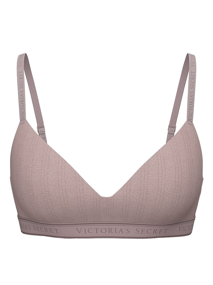 Victoria's Secret Heather Cocoa Blush Nude Non Wired Lightly Lined Bra - Image 3 of 3