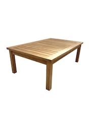 Laura Ashley Natural Salcey Garden Teak Coffee Table - Image 2 of 3